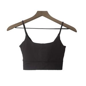 Free Spirit Lavender Purple Scoop Neck V-Back Wireless Sports Bra Bralette